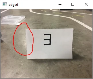 Sign Glare Example