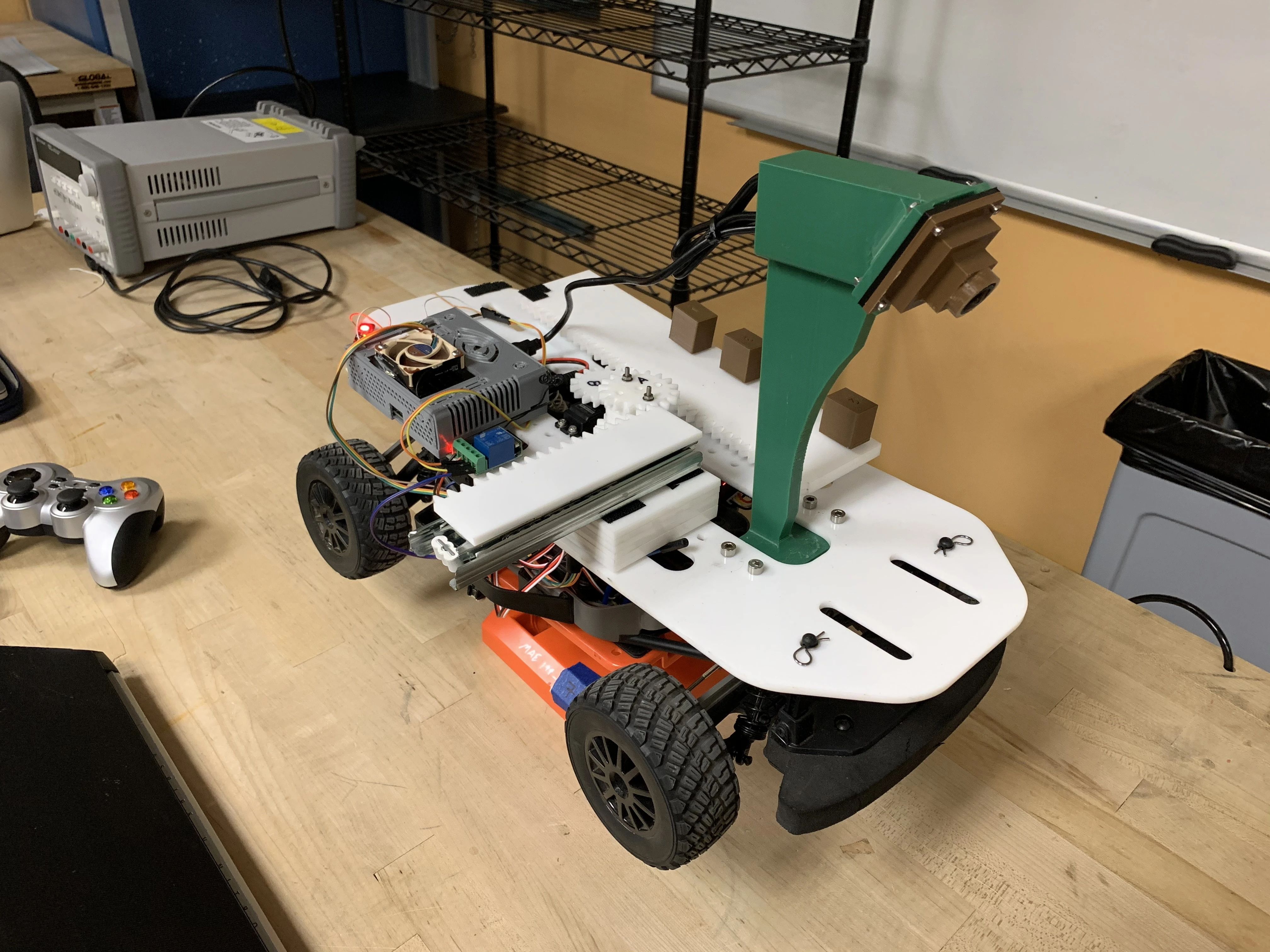 Autonomous Mail Delivery Robot